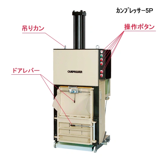 【クロダ】カンプレッサー5Pスライド画像